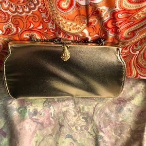 Fancy Gold Clutch